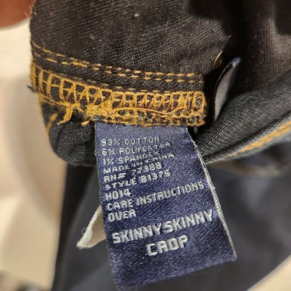 Madewell Skinny Crop Jeans Tempest Wash size 27 - Picture 8 of 8